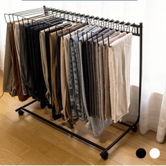 スラックスハンガー パンツ 収納の画像