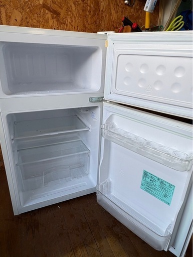 A1811 Haier TAG label 2ドア冷蔵庫 85L2019年製
