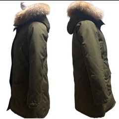 《美品》green label relaxingマウンテンダウンコートカーキMの画像