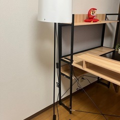 モニター付きデスクの画像