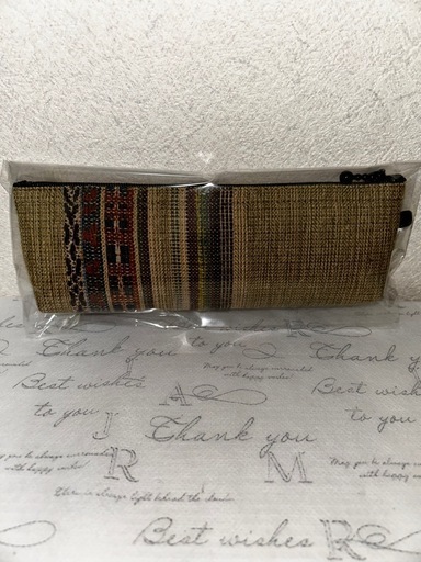 美品　希少品　北海道旭川優佳良織北海道手織り毛100% 3セット　ユーカラ　マフラー　バック　筆入