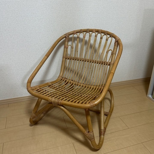 ラタンチェアLサイズ (こめだ) 川口の椅子《チェア》の中古あげます
