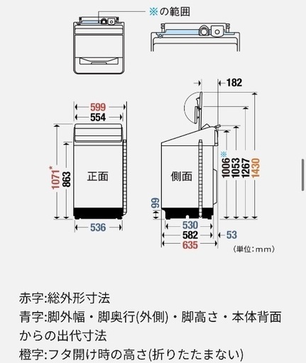 Panasonic 全自動洗濯機