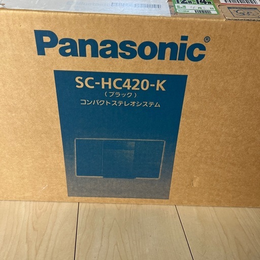 Panasonic SC-HC420-K コンパクトステレオシステム