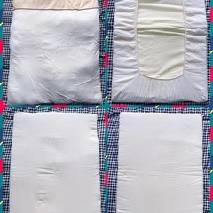 綿100%ミニベビー布団7点セット60cm×90cmミニ布団 ベビーベッドサイズの画像