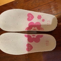 17cm 長靴　レインシューズ お花　女の子　の画像