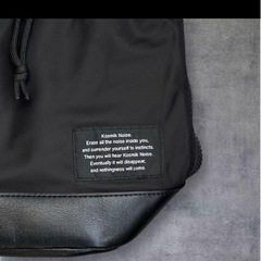 GU×UNDERCOVER ブラックショルダーバッグの画像