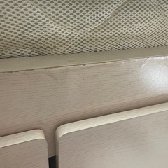 
【即決15,000円／先に引取できる方優先】ニトリ デイベッド 棚・引き出し付き（浅型）旧モデルカラーの画像