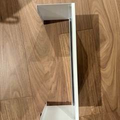 山崎実業(Yamazaki) 伸縮 洗濯機 排水口上 ラック ホワイト 約W37～64×D15×H12cm タワー tower 排水ホースを隠せる ホコリ防止 コの字ラックの画像