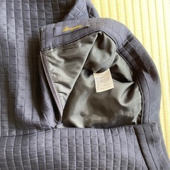 ラウンジドレス▶︎フレアスカート　膝丈　キルティング　ネイビーの画像