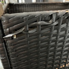 リゾート風2人掛けソファ＋テーブルセット 組み合わせ自由の画像