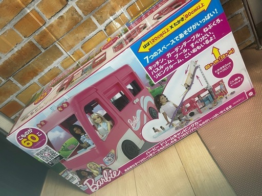 廃盤⁉️✨新品未開封✨バービー ドリーム?キャンピングカー??こものが60こ?❣️希少価値❣️