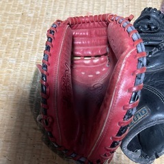 少年軟式ファーストミット、キャッチャーミットの画像