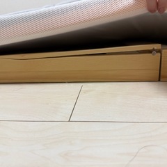 ニトリ　ダブルサイズ　
ベットフレーム　マットレスの画像