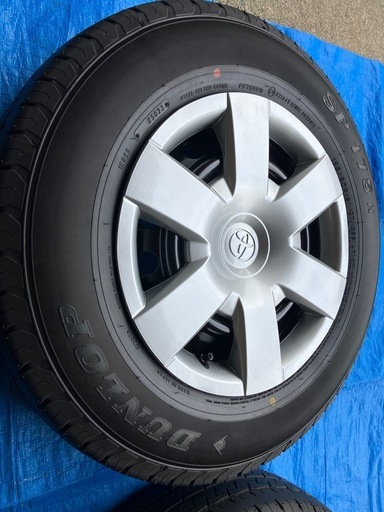ハイエース　175/70R15 純正タイヤホイールセット　新車取り外し　未使用
