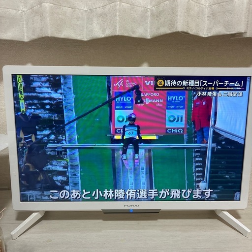 【液晶テレビ 24型】 メーカー：FUNAI（フナイ） 型番：FL-24H2040W 年式：2021年製