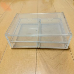 無印良品　アクリルケース　小物入れ　透明ケースの画像