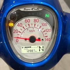 スーパーカブ 110  SuperCub110 青 ブルー 車体 JA59の画像
