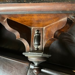 引き取り限定【ドイツ製アンティーク】ヴィエナ・レギュレーター 柱時計 R=A振り子 ゼンマイ式」の画像