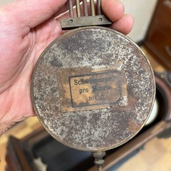 引き取り限定【ドイツ製アンティーク】ヴィエナ・レギュレーター 柱時計 R=A振り子 ゼンマイ式」の画像