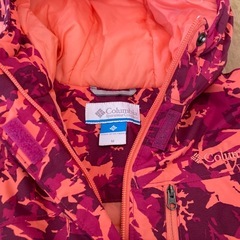 Columbia コロンビア スキーウェア スノーウェア ジャケット キッズ M 140cmの画像