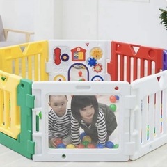 ベビーサークル　日本育児の画像