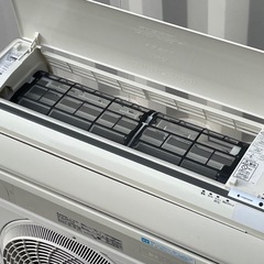 取付け可 ! !◇パナソニック エアコン 10畳用 2022年 自動お掃除 ナノイーX エオリア 100V CS-282DEXJ 高圧洗浄済み ! 保証付き ! !の画像