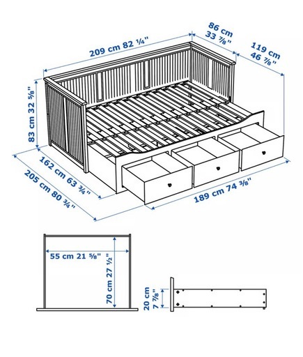 決まりました　　　IKEA   ベッド