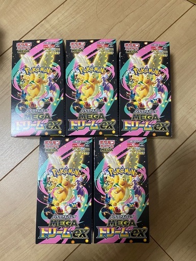 ポケカ　　メガドリームex Box 未開封