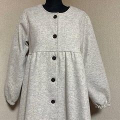 【美品】レディースのコート【ゆったりめLサイズ】の画像