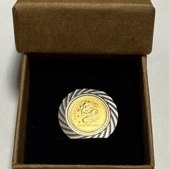 ☆純金記念コイン☆ K24/K18/Pt900 オーストラリア 2000年 エリザベスII世 金貨  1/10オンス 記念メダル 記念コインの画像