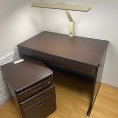 ニトリ　YNF-14L　学習机　本棚　セット
　　の画像