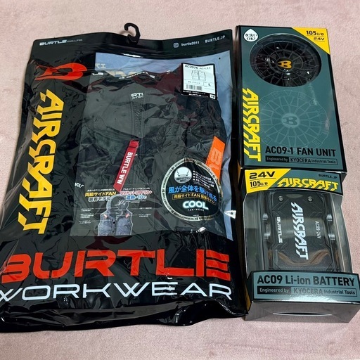 バートル 空調服 セット 24V
