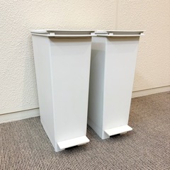 無印良品☆ ペダル式ダストボックス⭐︎片開きフタ付き の画像