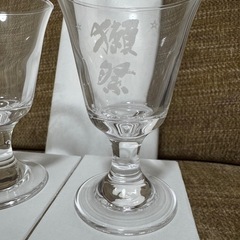 獺祭　純米大吟醸　三割九分　720mlとお猪口2個セット　貴人グラスの画像