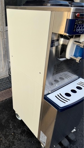 【動作確認済み】2020年製 NISSEI 日世 業務用 ソフトクリームフリーザー NA-6448WE 三相200V ペダル式 ソフト