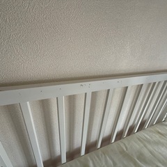 訳あり。大和屋　soinel そいねーる+ロング　ホワイト ベビーベッドの画像