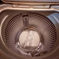 10キロまで洗える全自動洗濯機の画像