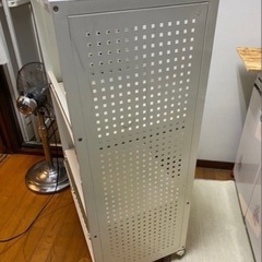 キッチンカウンター　ホワイト　キャスター付き♪の画像