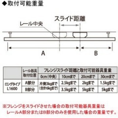 ダクトレール 白　1.6mの画像