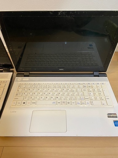 【受渡者日程決定】【まとめ売り・ジャンク】NEC LAVIE ノートPC 2台セット NS350/H・NS150/A