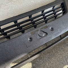 NV350 キャラバン 前期用　フロント＆リアバンパー　ラプターライナー塗装済みの画像