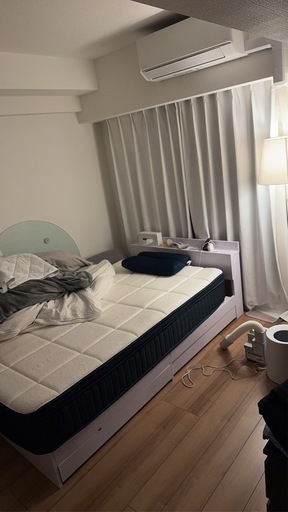 セミダブルベッドマットレス&フレーム