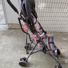 折りたたみ　簡易 ベビーカー　の画像