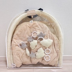 ふわふわくも　ベビージム　プレイマット　の画像