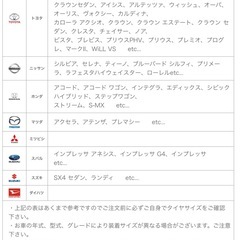 スタッドレス4本　　バリ山の画像