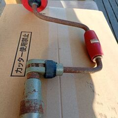 昭和レトロ　手動ドリルの画像