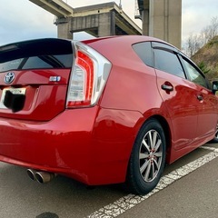 30プリウス希少色赤❗️値下げするつもりはないです❗️の画像