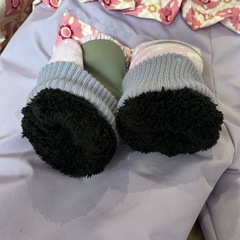 　ジャンプスーツ スノーウェア 120 調整可能 手袋付きの画像