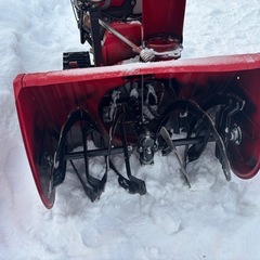 ホンダ/HONDA 8馬力エンジン除雪機 スノーラ「HS870」セル付き 動作確認済み 近郊配送可能♪の画像